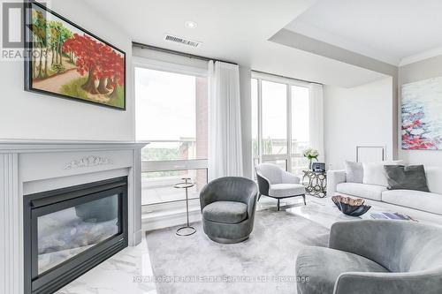 Ph1 - 60 Old Mill Road, Oakville (Oo Old Oakville), ON - Indoor Photo Showing Living Room With Fireplace