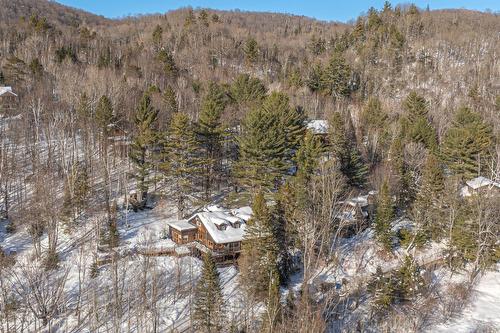 Aerial photo - 760 Ch. Du Lac-Bouchette, Sainte-Adèle, QC - Outdoor With View