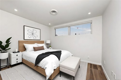 #105-9570 Fifth St, Sidney, BC - Indoor Photo Showing Bedroom