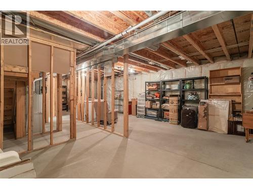 1490 Feedham Avenue, Kelowna, BC - Indoor Photo Showing Basement