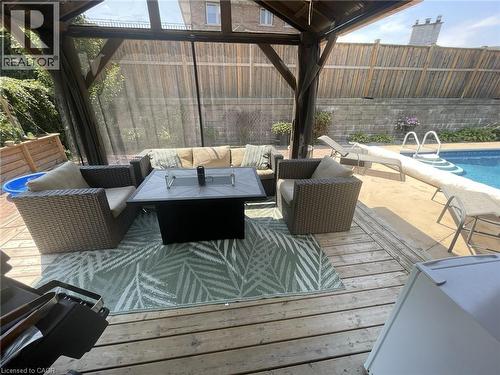 31 Maynard Street, Hamilton, ON - Outdoor With In Ground Pool With Deck Patio Veranda With Exterior