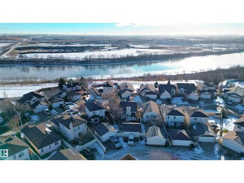 514 River Pt Nw, Edmonton, AB - Outdoor With Body Of Water With View