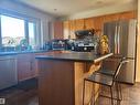 514 River Pt Nw, Edmonton, AB  - Indoor Photo Showing Kitchen With Stainless Steel Kitchen 