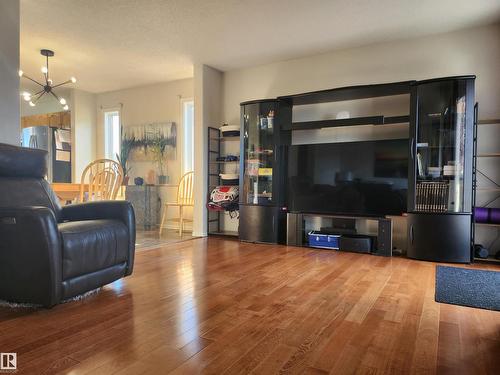 514 River Pt Nw, Edmonton, AB - Indoor Photo Showing Living Room