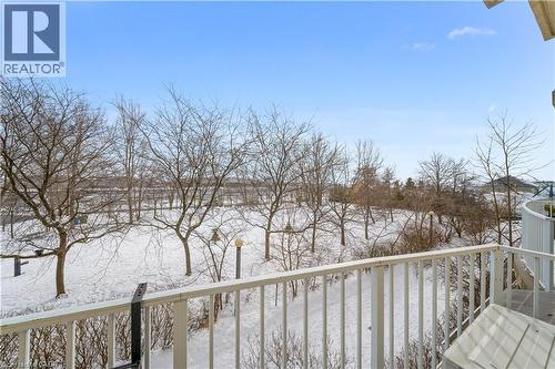 Balcony in the Primary Bedroom - 28 Stadium Road Unit# 132, Toronto, ON - Outdoor With Balcony
