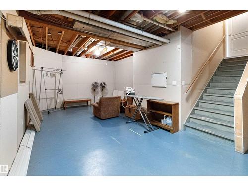 519 Buchanan Rd Nw, Edmonton, AB - Indoor Photo Showing Basement