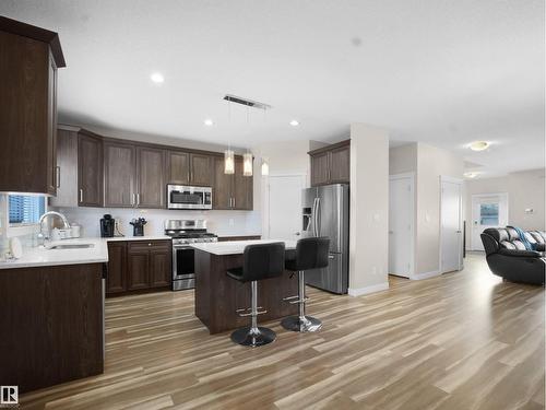 5423 Chappelle Rd Sw, Edmonton, AB - Indoor Photo Showing Kitchen With Upgraded Kitchen