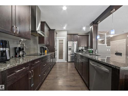 20641 97A Av Nw, Edmonton, AB - Indoor Photo Showing Kitchen With Upgraded Kitchen