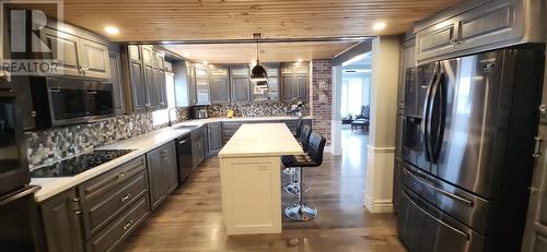 What a great kitchen to cook and entertain - 15 Squires Road, Eastport, NL - Indoor Photo Showing Kitchen With Upgraded Kitchen
