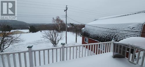 Patio off second floor - 15 Squires Road, Eastport, NL - Outdoor