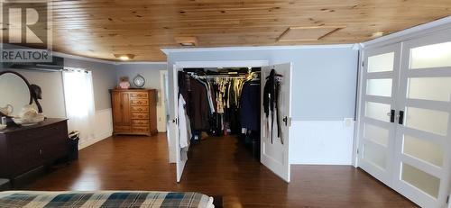 Primary bedroom  Walk in closet - 15 Squires Road, Eastport, NL - Indoor Photo Showing Other Room