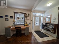 Custom desk in kitchen - 