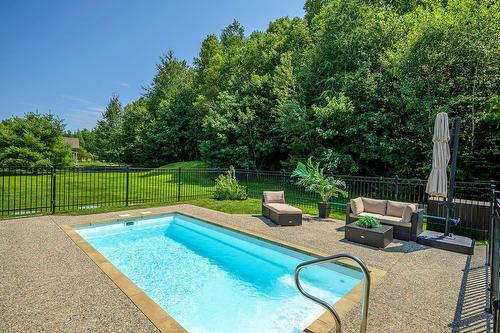 Piscine - 1160 Crois. De La Sablière, Sainte-Adèle, QC - Outdoor With In Ground Pool With Backyard