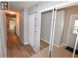 Hallway looking towards the main living area from the front entry - 