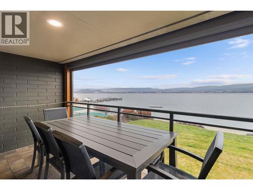 Main Floor deck with ample room for patio table and chairs - 2777 Casa Loma Road Unit# 207, West Kelowna, BC - Outdoor With Body Of Water With View With Exterior