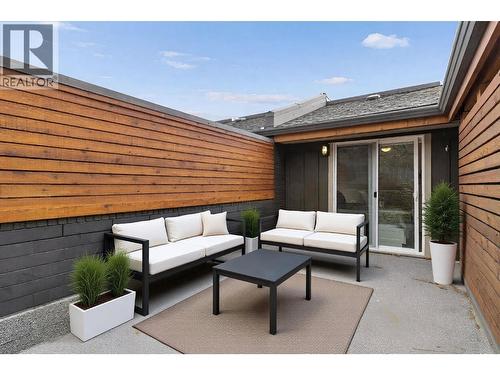 Private sun deck, virtually staged - 2777 Casa Loma Road Unit# 207, West Kelowna, BC - Outdoor With Exterior