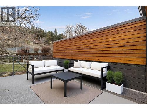 Private sun deck, virtually staged - 2777 Casa Loma Road Unit# 207, West Kelowna, BC - Outdoor With Exterior