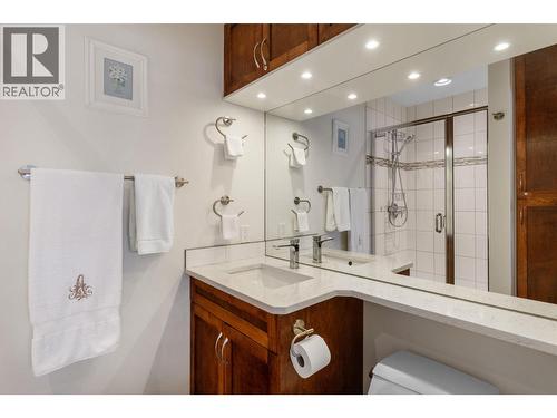 Primary 3 piece ensuite. - 2777 Casa Loma Road Unit# 207, West Kelowna, BC - Indoor Photo Showing Bathroom