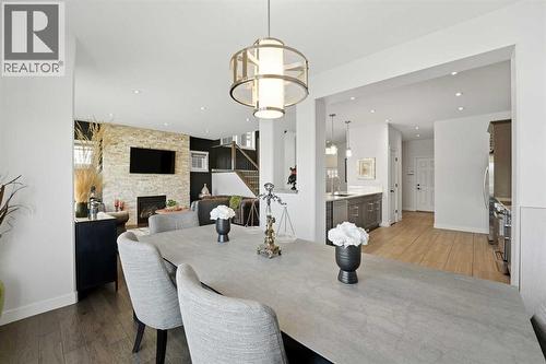 19 Vernon Close, Red Deer, AB - Indoor Photo Showing Other Room With Fireplace