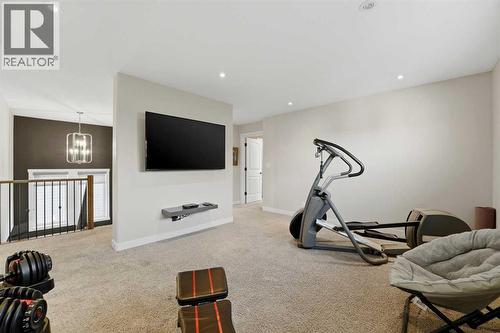19 Vernon Close, Red Deer, AB - Indoor Photo Showing Gym Room