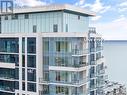 1907 - 385 Winston Road, Grimsby (Grimsby Beach), ON  - Outdoor With Body Of Water With Balcony 