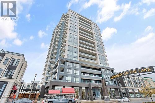 1907 - 385 Winston Road, Grimsby (Grimsby Beach), ON - Outdoor With Balcony With Facade