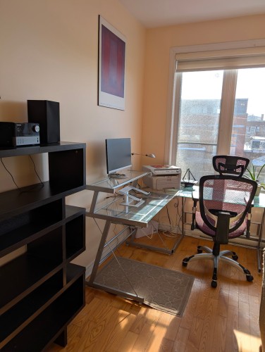 Office - 302-5701 Rue De Normanville, Montréal (Rosemont/La Petite-Patrie), QC - Indoor Photo Showing Office