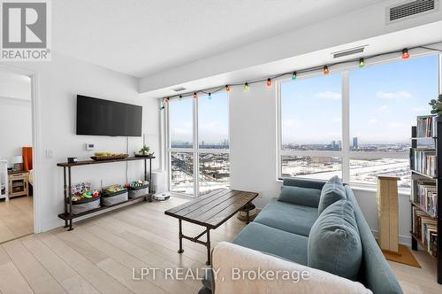 2309 - 20 Thomas Riley Road, Toronto, ON - Indoor Photo Showing Living Room