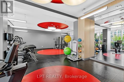 2309 - 20 Thomas Riley Road, Toronto, ON - Indoor Photo Showing Gym Room