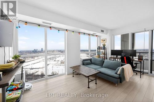 2309 - 20 Thomas Riley Road, Toronto, ON - Indoor Photo Showing Living Room