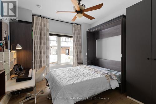 murphy bed on main floor - 34 Ruby Crescent, Orillia, ON - Indoor Photo Showing Bedroom