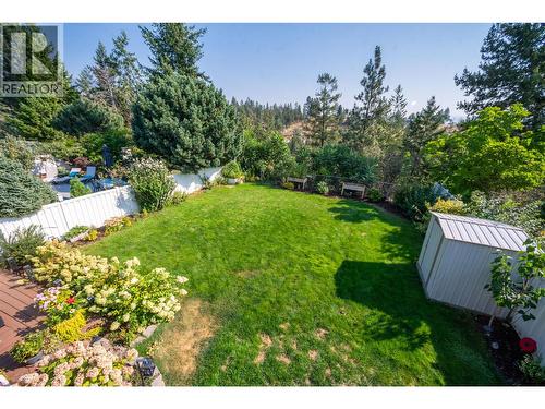 3841 Glen Canyon Drive, West Kelowna, BC - Outdoor With Backyard