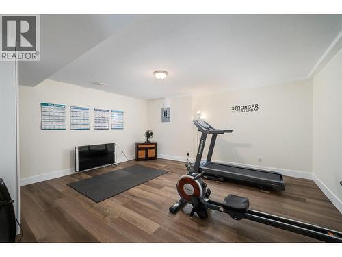3841 Glen Canyon Drive, West Kelowna, BC - Indoor Photo Showing Gym Room