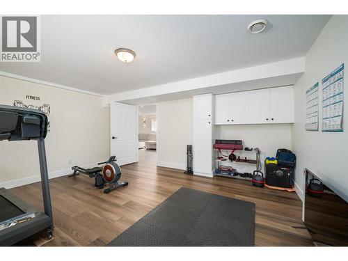 3841 Glen Canyon Drive, West Kelowna, BC - Indoor Photo Showing Gym Room