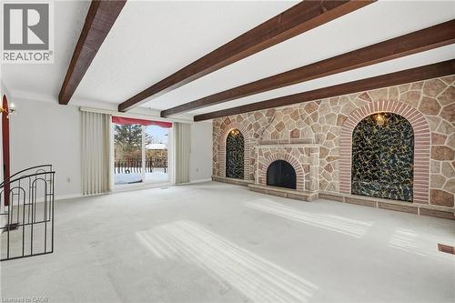 16 Harvard Place, Hamilton, ON - Indoor Photo Showing Other Room With Fireplace
