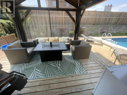 31 Maynard Street, Hamilton, ON - Outdoor With In Ground Pool With Deck Patio Veranda With Exterior