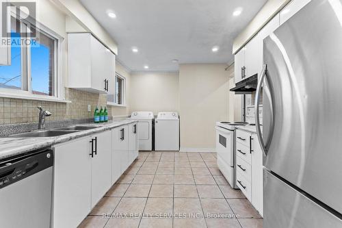 13 Linkdale Road, Brampton, ON - Indoor Photo Showing Kitchen With Double Sink