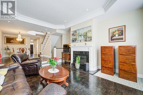 529 Davenport Road, Toronto, ON - Indoor Photo Showing Living Room With Fireplace