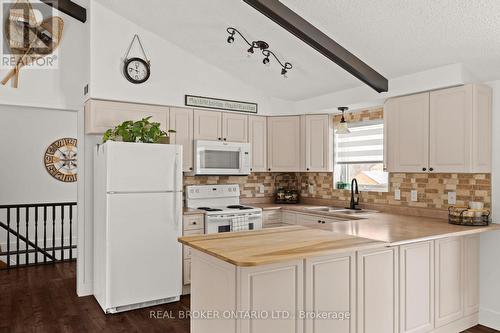 93 Simcoe Road, Ramara, ON - Indoor Photo Showing Kitchen With Double Sink