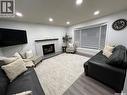 134 Stillwater Drive, Saskatoon, SK  - Indoor With Fireplace 