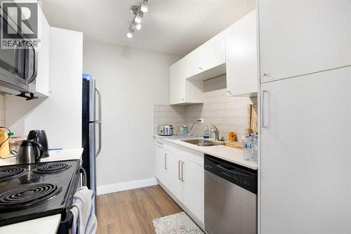 2D, 515 17 Avenue Sw, Calgary, AB - Indoor Photo Showing Kitchen With Double Sink
