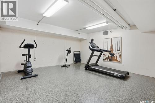 401 4045 Rae Street, Regina, SK - Indoor Photo Showing Gym Room
