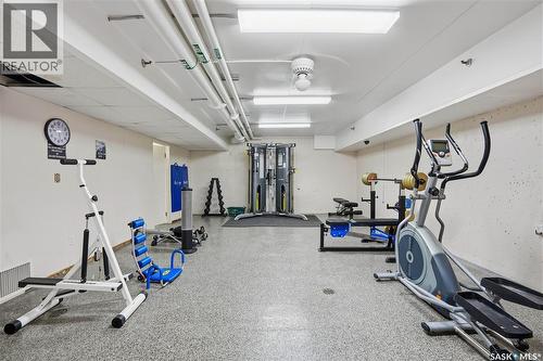 401 4045 Rae Street, Regina, SK - Indoor Photo Showing Gym Room