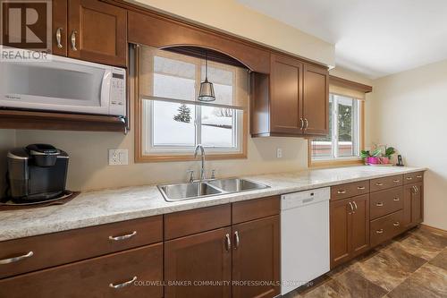 401 Mohawk Road W, Hamilton, ON - Indoor Photo Showing Kitchen With Double Sink