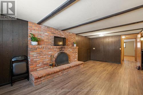 401 Mohawk Road W, Hamilton, ON - Indoor With Fireplace