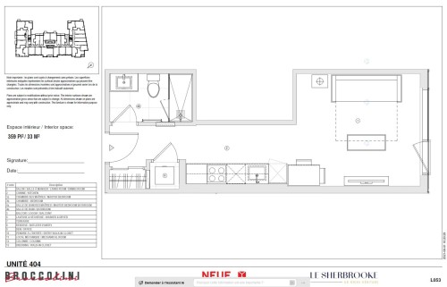 Floor Plan - 404-1518 Rue Sherbrooke O., Montréal (Ville-Marie), QC - Other