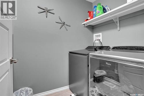 25 Hudson Drive, Pilot Butte, SK - Indoor Photo Showing Laundry Room