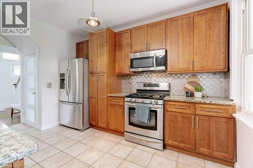 550 Hughson Street N, Hamilton, ON - Indoor Photo Showing Kitchen With Stainless Steel Kitchen