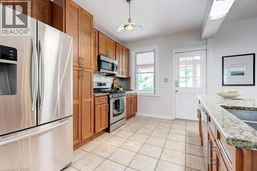 550 Hughson Street N, Hamilton, ON - Indoor Photo Showing Kitchen With Stainless Steel Kitchen