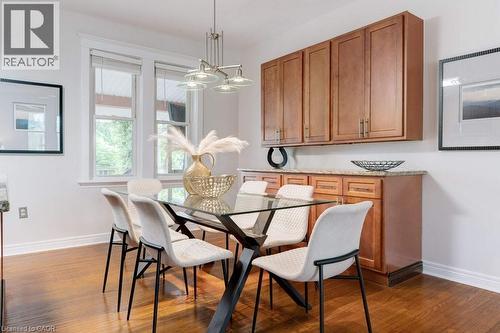 550 Hughson Street N, Hamilton, ON - Indoor Photo Showing Dining Room